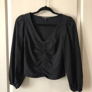 Banana Republic Ruched Tee - Small